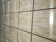Lastra di marmo naturale beige delle mattonelle dell'Oman per rinnovamento di ospitalità