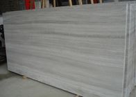 Linea di legno bianca mattonelle di pietra di marmo bianche grigio scuro beige della Cina Perlino Bian Guizhou Serpeggiante della lastra dell'argento di legno della vena
