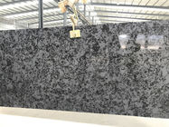 Lastra nera del quarzo di 1400mm x di 3000, lastra solida dell'isola del quarzo di alta durezza