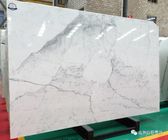 Lastra di pietra naturale di marmo bianca extra della lastra 2 cm di calacatta dell'Italia