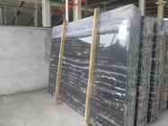 Portoro annerisce la lastra di marmo, strati di marmo di superficie del solido per le pareti/pavimento