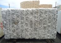 Lastra pretagliata del granito del Brasile Bianco Antico, mattonelle grige del granito di Bianco Antico