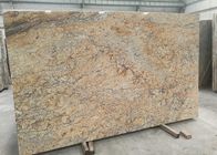 Lastre di pietra gialle dorate del granito, 2.72g/lastre di pietra di densità ³ di cm grandi