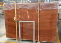 Le lastre di pietra naturali rosse del grano di legno rivestono densità del ³ di pannelli su ordinazione di dimensione 2.69g/cm