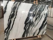 Mattonelle di marmo naturali della vena nera per il grado di progettazione del getto acqua/della parete una qualità