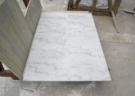 Superficie lucidata facoltativa di dimensione differente di marmo naturale bianca delle mattonelle