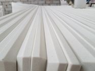 Il marmo gradisce la vena che costruisce il controsoffitto di Bianco Carrara, piano di lavoro bianco duro del quarzo
