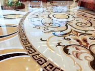 Modello del getto di acqua dei medaglioni di pietra naturali decorativi del pavimento di Corridoio Nizza