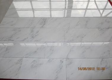 Il muro di marmo di pietra bianco di seta bianco della pavimentazione di Georgette della stella bianca stellata di marmo di Cararra di cinese piastrella le lastre