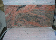 Il granito rosso 12X12 della pietra della Cina Nutral di multi colore che pavimenta affrontando il cappuccio piastrella le lastre