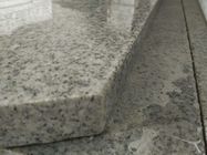 Pedate e colonne montanti di pietra grigio chiaro, 7,5 scale della pietra del granito di durezza