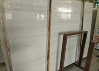 Mattonelle di marmo bianche della vena grigia, pavimento di marmo popolare e mattonelle/lastra della parete