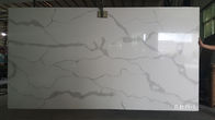 Controsoffitti di pietra solidi del quarzo bianco per densità in serie G/Cm3 della cucina 2,5