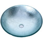 Tipo lavabo del vetro sintetico/imballaggio di modello rotondo del cartone bacino di vetro