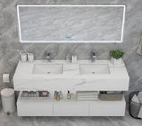 Controsoffitti di vanità di Bianco Carrara Engineering Stone Bathroom